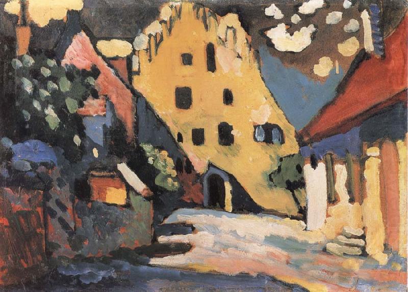 Wassily Kandinsky Murnaui utca china oil painting image